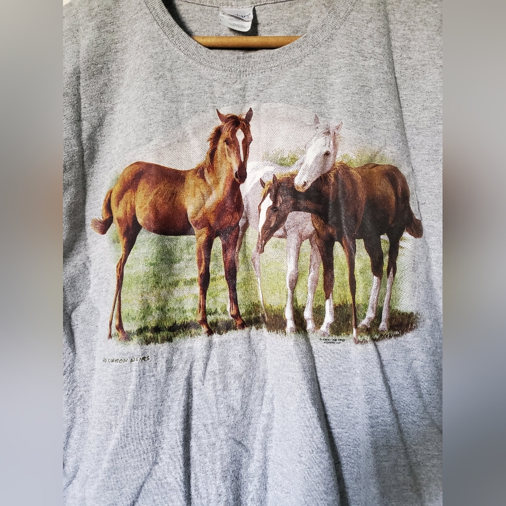 Horses tee 🐎 🐴 🎠 🏇 💕🤠 - Picture 2 of 4